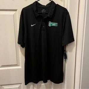 NWT Nike Dry Fit Black Ivy League Polo Shirt XL New